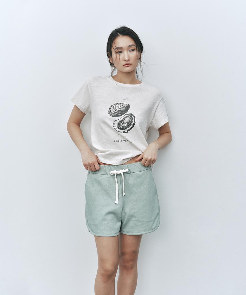Haipeogeullipeu Moss Wave Shorts