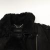 Diesel Domestic Genuine Goatskin Riders Jacket Jacket XXS blackUsed