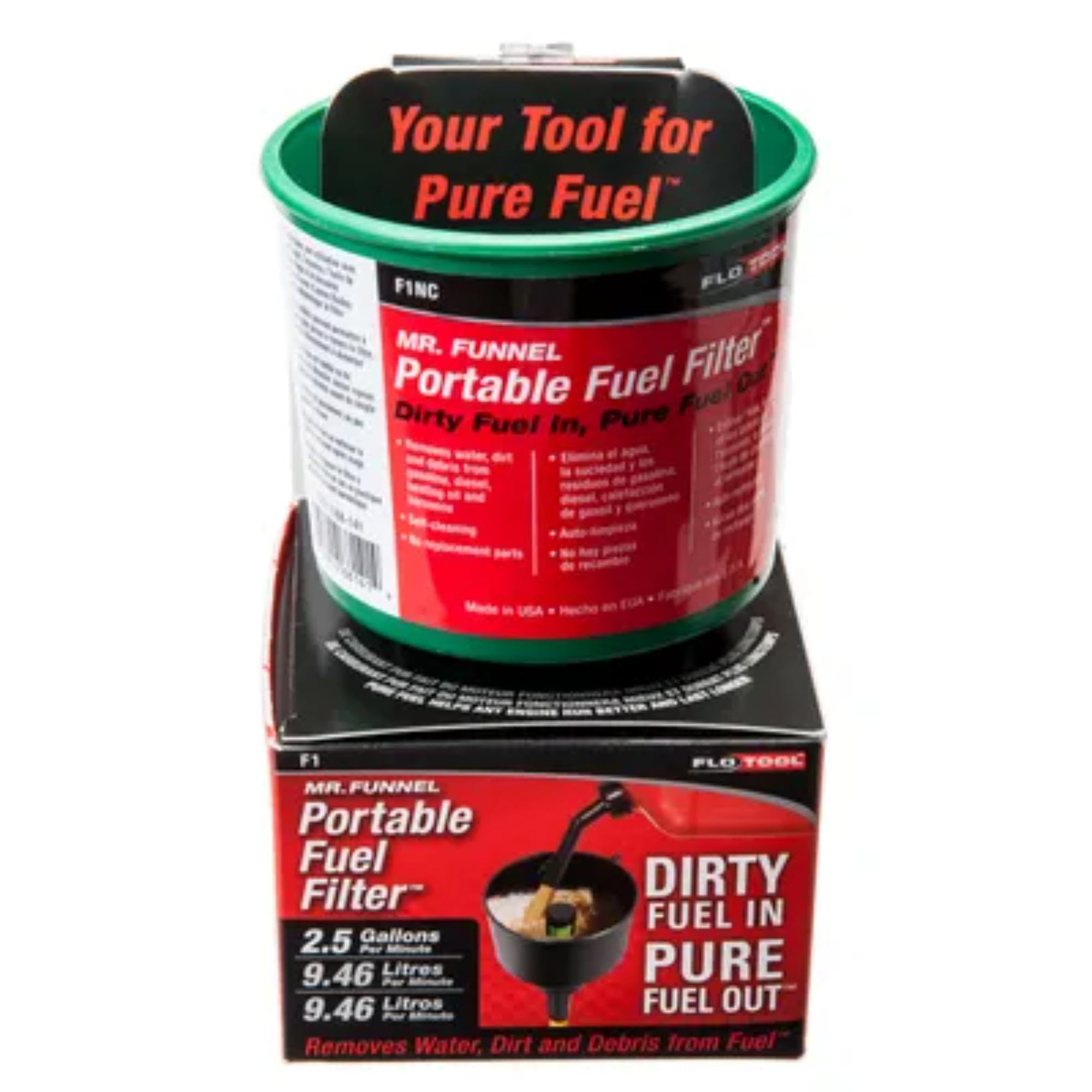 

Hopkins Towing Solutions FloTool F1NC 2.5 GPM Non-Conductive Fuel Filter