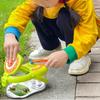 1 Set Insect Catcher Kit with LED Light Magnifying Glass Net Critter Keeper Silkworm Butterfly Turtle Snail Multifunctional