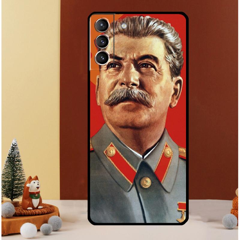 USSR Joseph Stalin Case For Samsung Galaxy S25 S26 Ultra S20 S21 S22 S23 S24 Ultra S10 Plus S25 FE Cover Funda