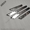 srwnd9 for  Vauxhall Opel Grandland X Car styling Stainless Steel Door Sill Scuff Plate Guards Threshold Pedal Styling Trim