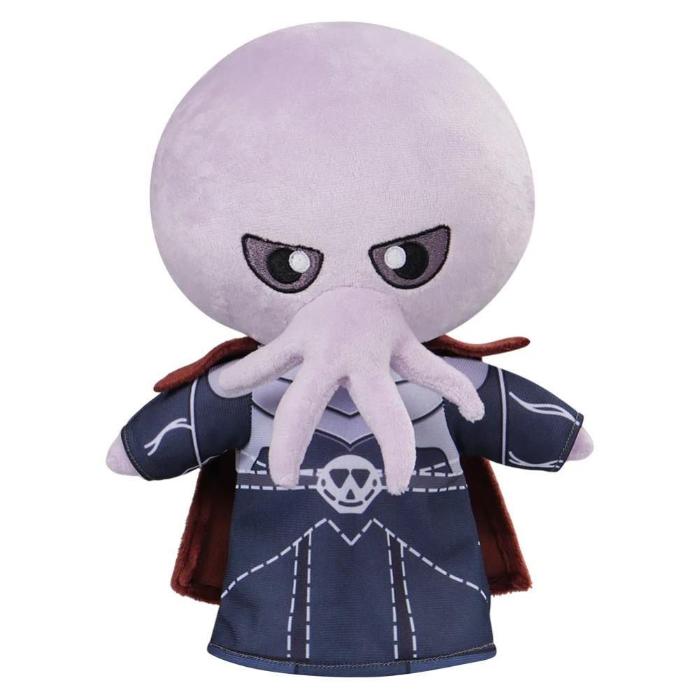 Astarion Bear Lllithid Mind Flayer Gale Cosplay Soft Stuffed Dolls Baldur Cos Gate Plush Toys Halloween Xmas Fantasy Mascot Gift