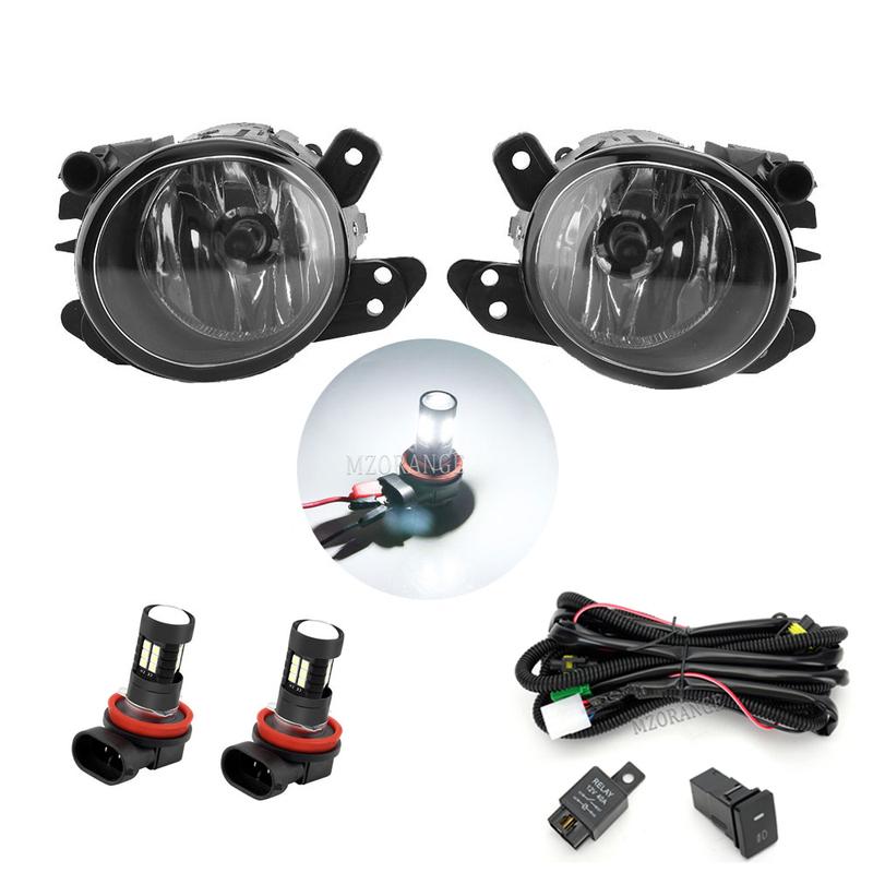 Fog Lights LED for Mercedes-Benz W219 W204 W216 W164 W221 Smart Fortwo W451 2007 2008 2009 2010 Headlight Fog Lamps Accessories