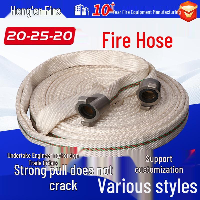 25mm Thickened Wear-Resistant Polyurethane Fire Hose for Farmland Irrigation Single Water Hose 20-25-20