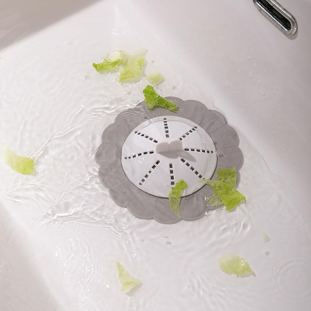 Strainer Drain Protector Clogging Proof Bathroom Filter Floor Drain Cover Shower Filter Sink Strainer Hair Stopper for Kitchen Bathroom