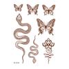 Beauty Sticker Vermilion Lace Tattoo Sticker Waterproof Tattoo Sticker
