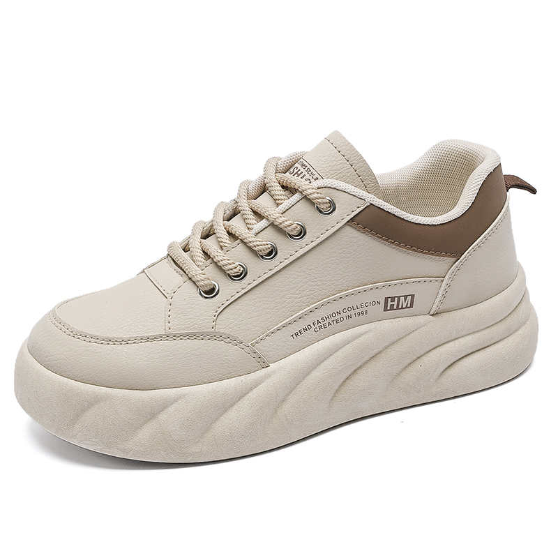 Fashion Rubber Sole PU Leather Womens Summer Moccasins Casual Ladies Shoes On Sale Black White Sneakers Sports Unusual Visitors