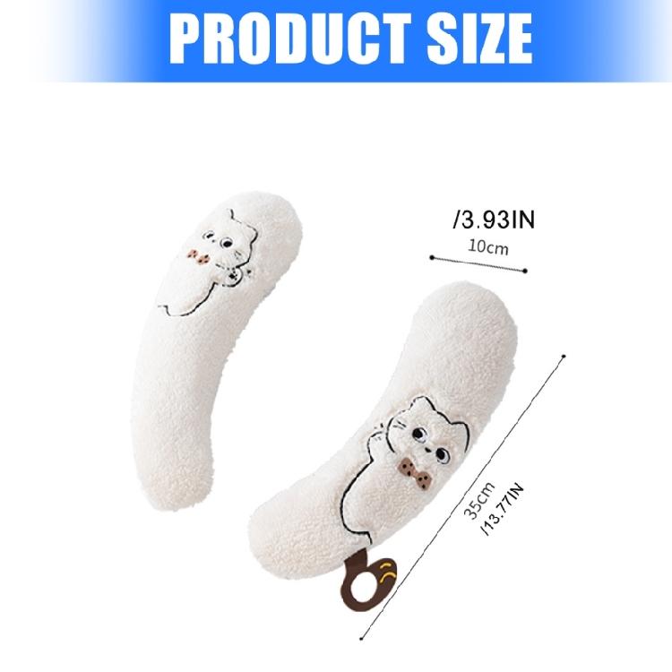 Soft Toilet Seat Cover Soft Fleece Fabric Quick Installation Slip Proof Base Winter Ready Bathroom Accessory