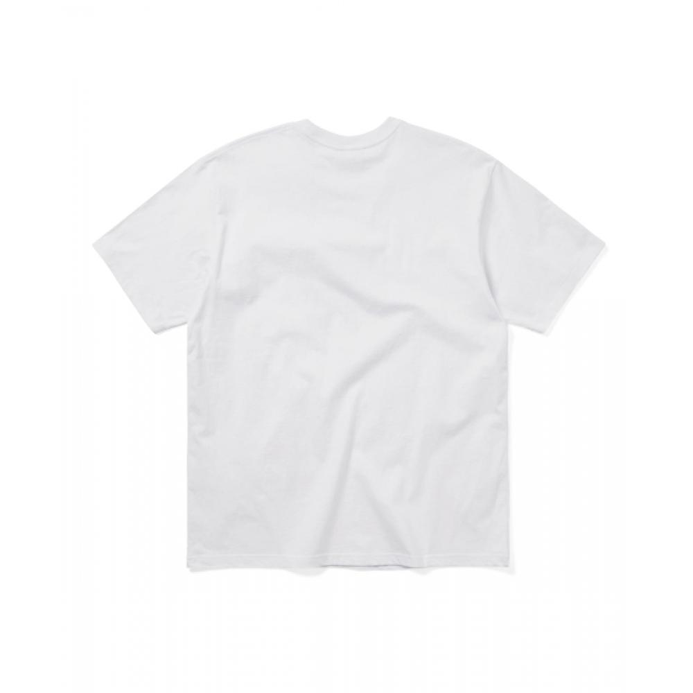 Thisisneverthat Caution Sign Tee White