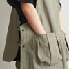 New Adjustable Kitchen Apron Oil Proof Waterproof Workwear Apron Barber Smock Catering Milk Tea Coffee Shop