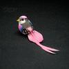 Artificial Birds for Micro Landscape Ornaments 12Pcs Pearl Birds, Feather Bird Ornament with Clip, Decorative Potted Plants And Moss Realistic