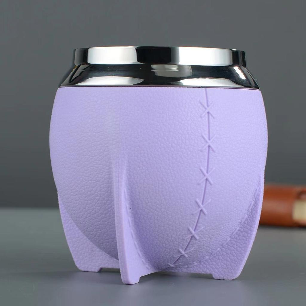 280ml Double Wall Layer Stainless Steel Yerba Mate Tea Cup Tumbler Rocket Coffee Cup Coffee Tumbler No Straw