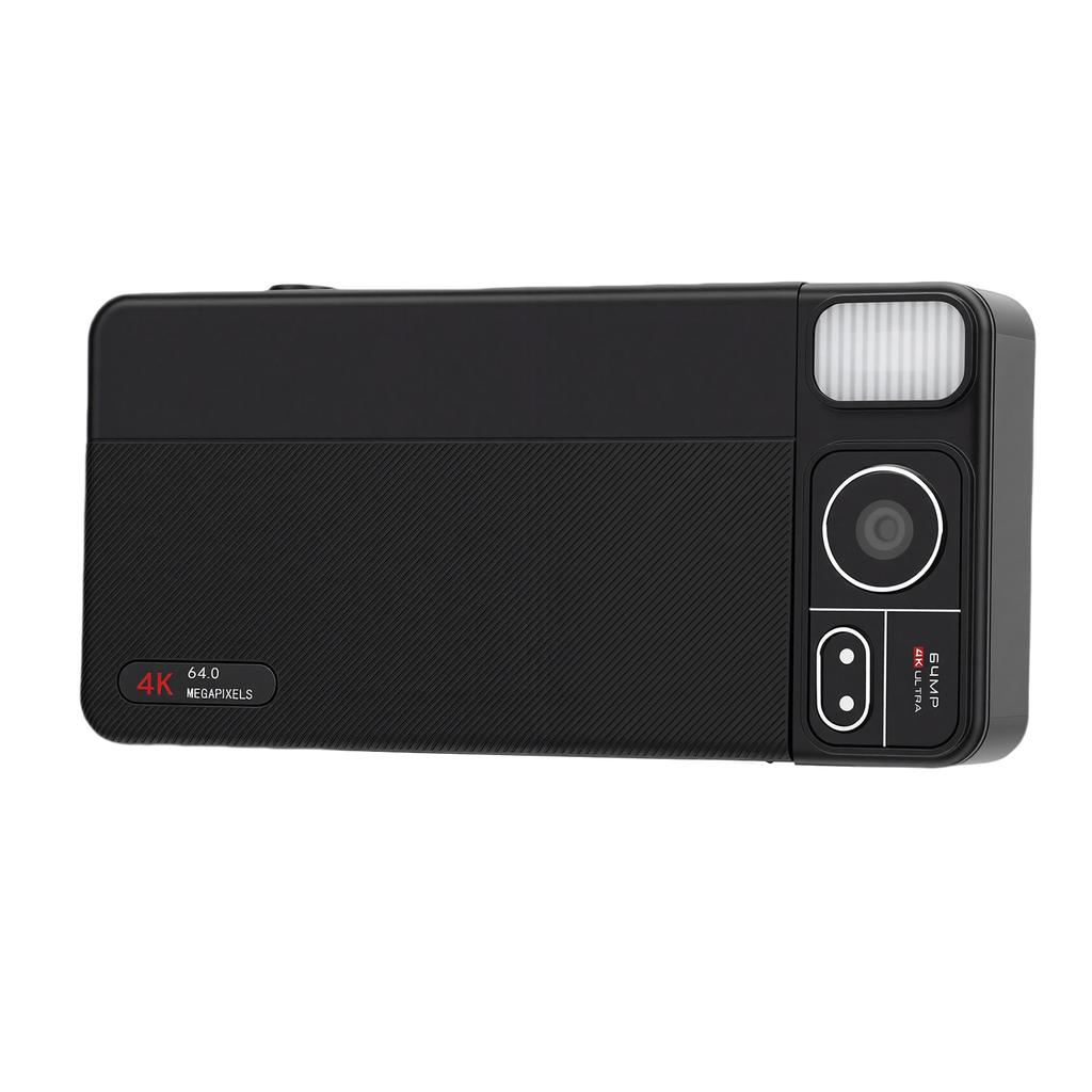 Digitalkamera 4K 64MP 18-facher Digitalzoom Autofokus Tragbar 270° Klappbildschirm Vlog-Kamera für Reisen