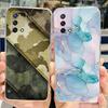 For OPPO A74 4G Case CHP2219 Cover Popular Flower Art Painted Soft Silicone Case For OPPO A95 4G Reno6 Lite CHP2365 OPPOA74 Etui