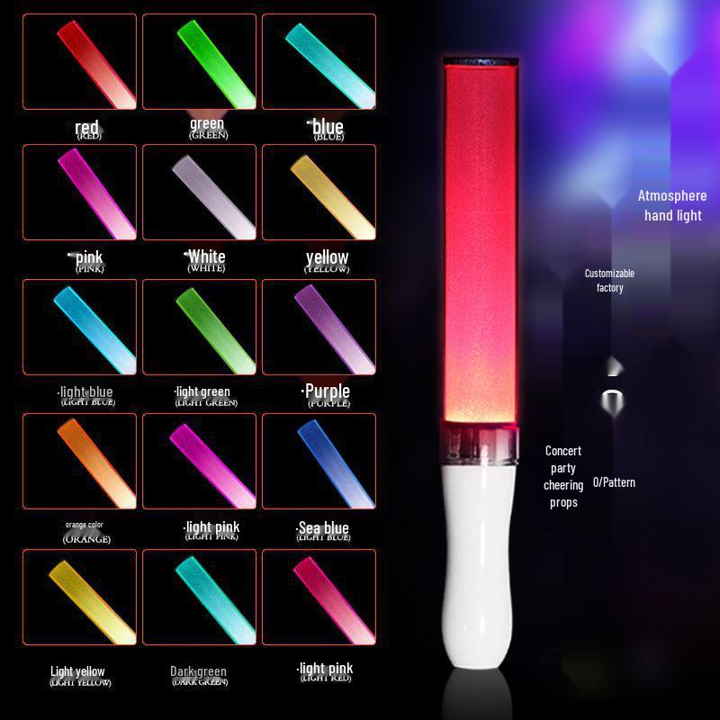 Color-Changing SNH48 Concert Glow Stick for Festivals and Wota Art
