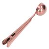 Coffee Spoon Sealing Clip 2 in 1 Stainless Steel Tight Sealing Deepen Design Convenient Practical Coffee Drinking Tools
