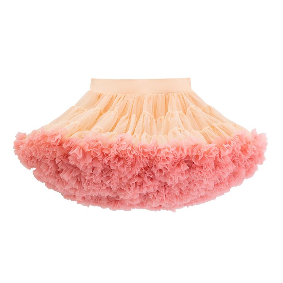 Girl Tutu Skirt Princess Skirt Mesh Fluffy Skirt Spring Summer Versatile Lotus Leaf Skirt