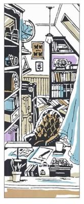 Todaya Shoten Niwazome Tenugui Study 384