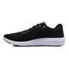 Under Armour Charged Pursuit 2 Punta Rotonda Tessuto Confortevole Scarpe da Corsa Basse Uomo Sneaker Nero Bianco 3023865-001