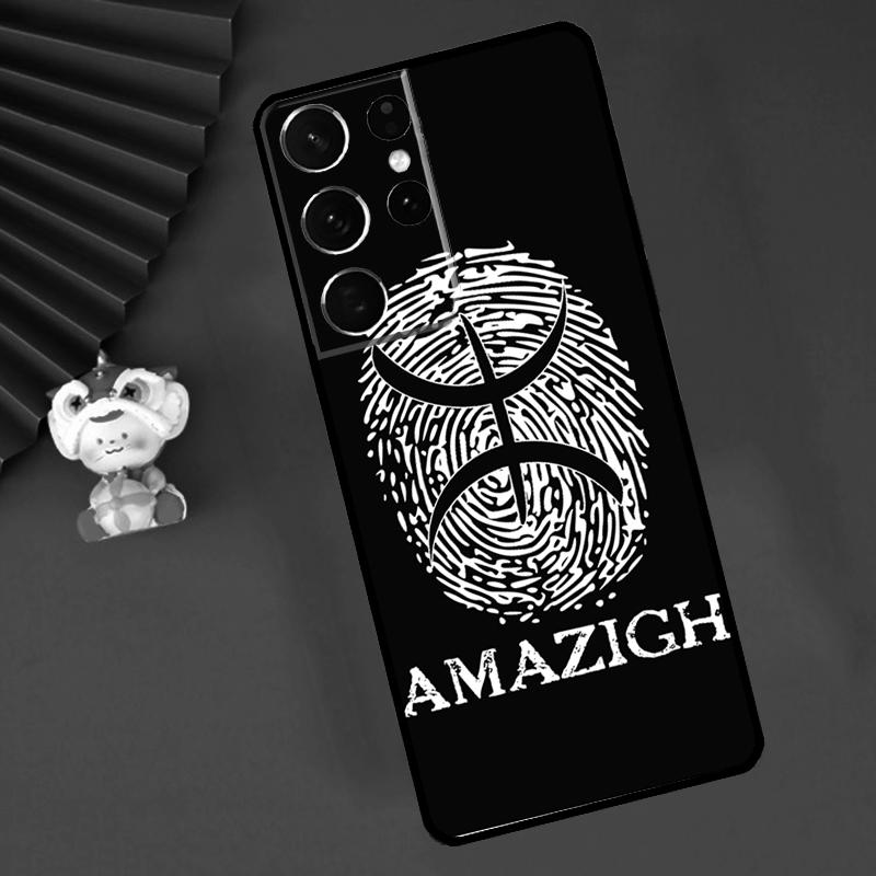 Amazigh Flag Case For Samsung Galaxy S24 Ultra S22 S23 Plus Note 10 Note 20 S8 S9 S10 S20 S21 FE Cover