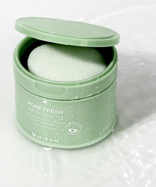 Mizon Pore Fresh Peeling Toner Pad 60ea NONE