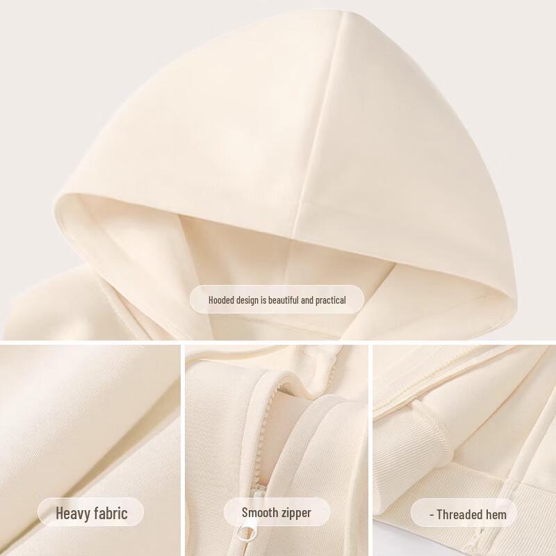 Huili Women's 2025 Autumn Short Hooded Jacket