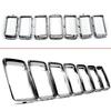 2014-2016 Jeep Grand Cherokee S Series Front Grille Trim Frames, Part 68227779AA