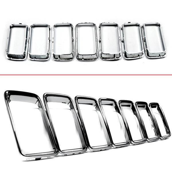 2014-2016 Jeep Grand Cherokee S Series Front Grille Trim Frames, Part 68227779AA