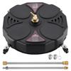 High-Pressure 13-Inch Round Floor Scrubber for Pavements and Courtyards