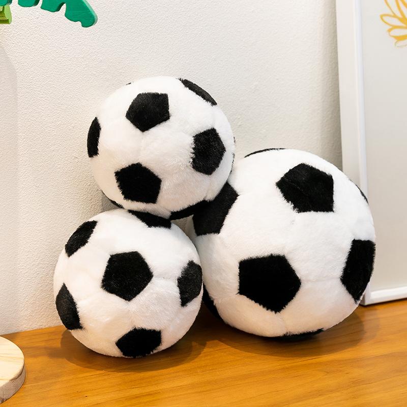 Fußball Sportball Wurfkissen Gefüllt Weiches Plüschtier Realistischer Fußball Haus Sofa Dekoration Kissen Kissen Geschenk