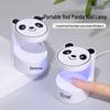 Baoshiman Rechargeable Little Panda UV LED Nail Lamp, Fast-Drying Gel Curing, Gentle On Hands.