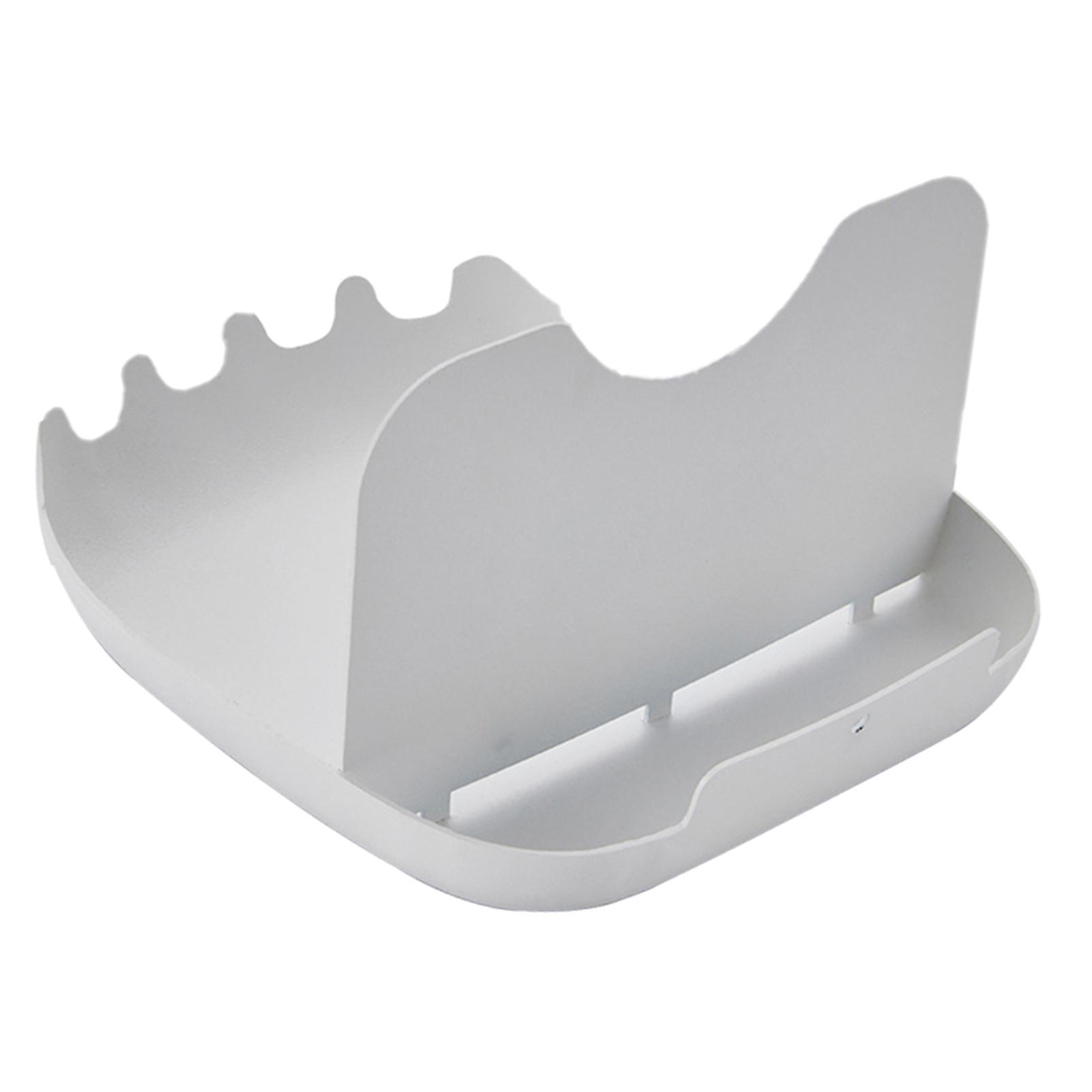 

Держатель для крышек кастрюль Практичный органайзер для крышек кастрюль для домашнего шкафа ресторана белый