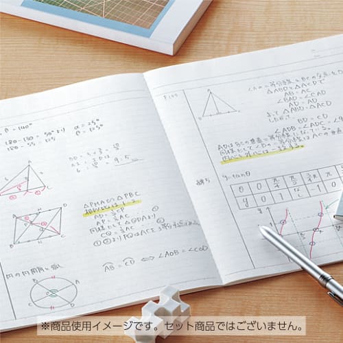 KOKUYO Note Campus Note Limited B5 Dot B Ruled 5 Color Pack Baked Color No-3CBTN-L35X5 B Ruled (6mm)