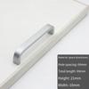Door Knobs Handle Kitchen Door Cabinet Straight Handle Space Aluminum Handle For Drawer Cabinet Cupboard Door Furniture Hardware