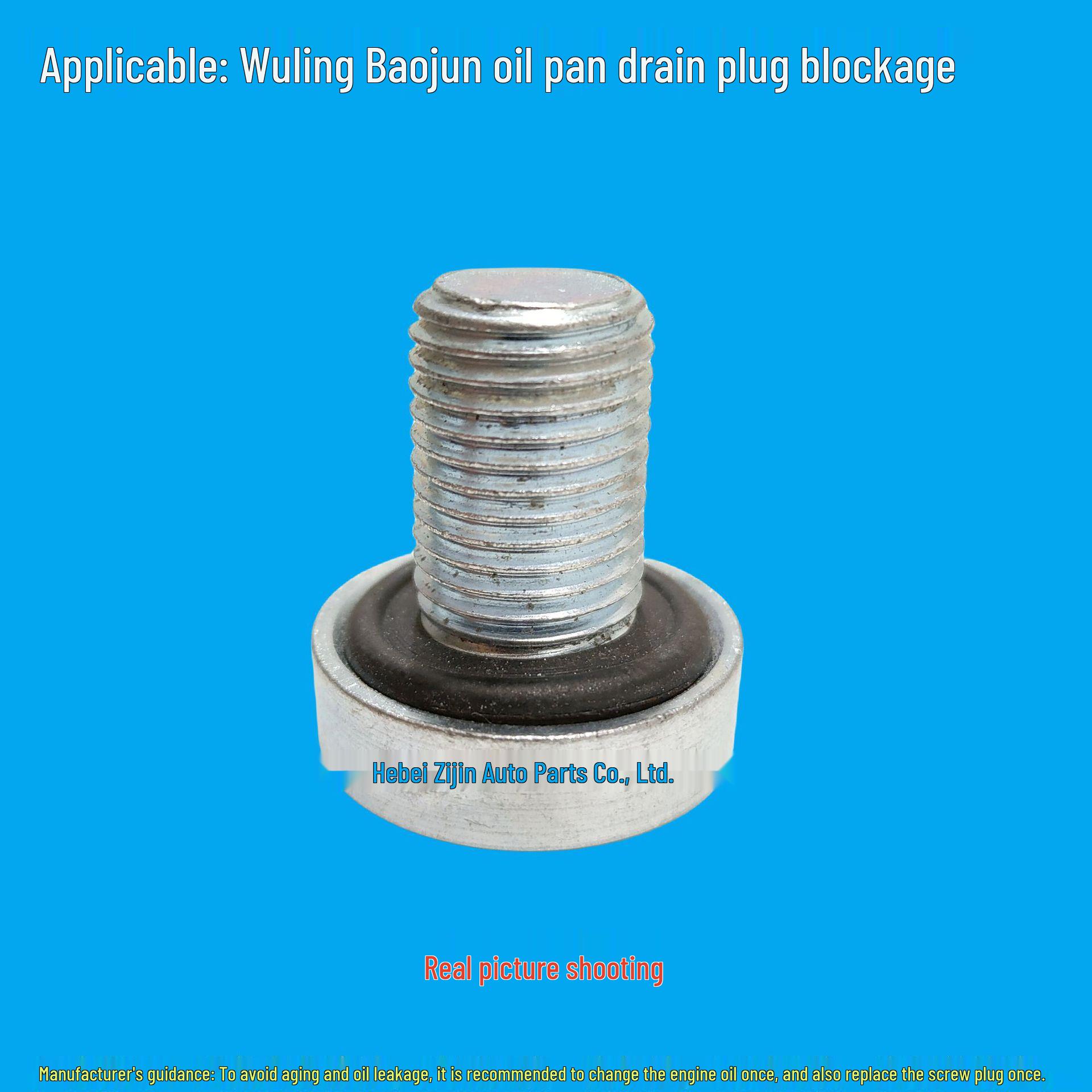 

Wuling Baojun 316051360730 Пробка сливного отверстия масляного поддона 23923951