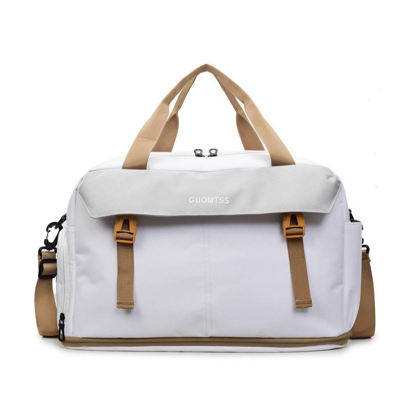 Expanding Dry And Wet Separate Luggage Bag With Shoe Bin Short-distance Travel Bag Travel Lightweight Sports Fitness Bag