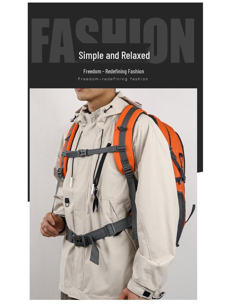Multifunctional Large Capacity Backpack for Outdoor Travel, Sports, Hiking, and Climbing - Unisex