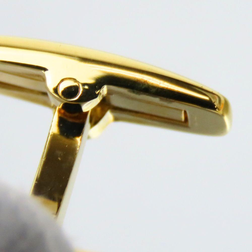 Used YVES SAINT LAURENT Cuffs Metal Gold Silver Plating