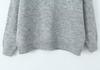 European and American Women's Fashion Simple Lapel Pullover Sweater