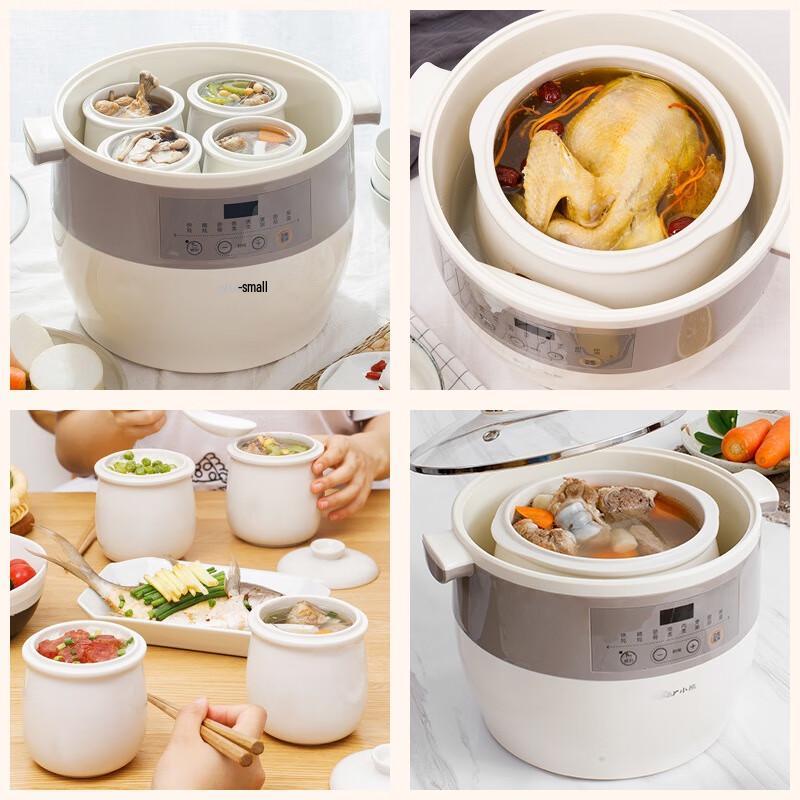 BEAR DDZ-B45B2 Electric Double Boiler Stew Pot CN Plug (adapter Included)