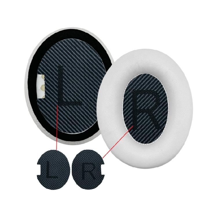 

Амбушюры из натуральной кожи ягненка и губчатые чехлы для QC25 QC15 QC2 AE2 AE2i AE2w Повышают комфорт белый