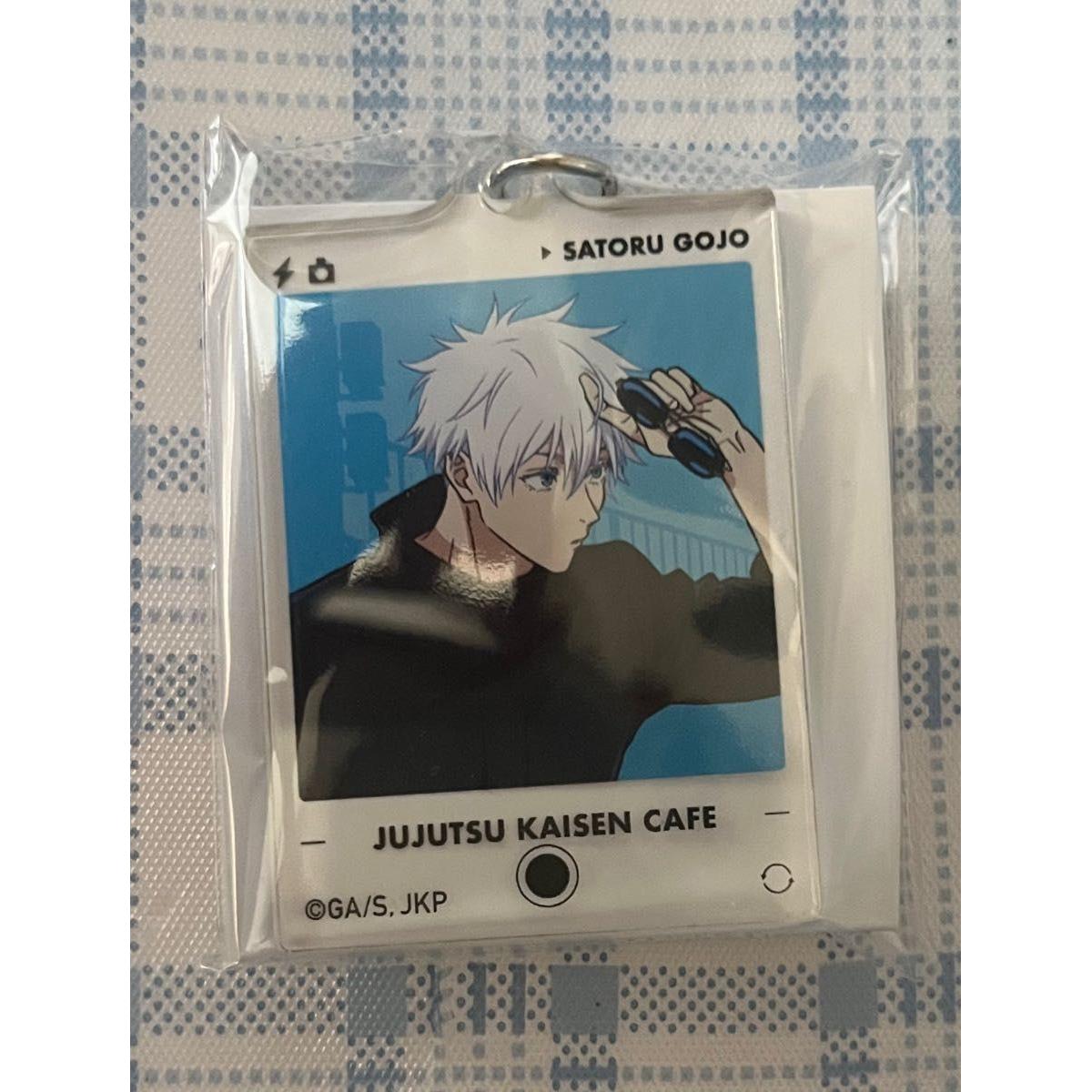 Used Jujutsu Kaisen Cafe 2025 Acrylic Keychain Satoru Gojo