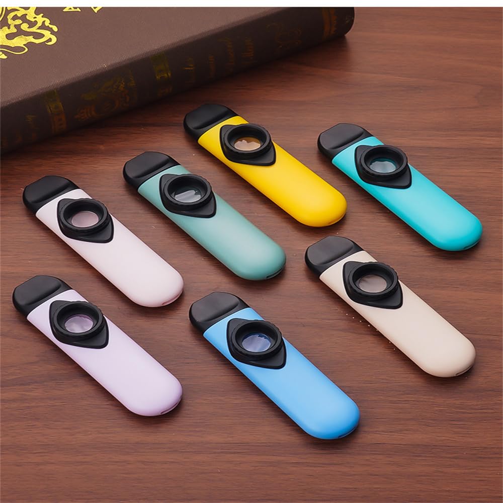 Kleines und leichtes Kazoo Plastik-Kazoo-Spielzeug mit Geschenk Ideal für und Grundschüler Instrument, Kasten, Kinder, Anfänger, (Schwarz)