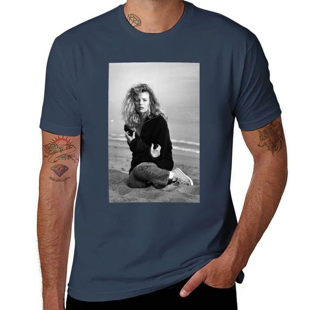 Kim skjorta basinger man t T-shirt skjorta avslappnad designer man t