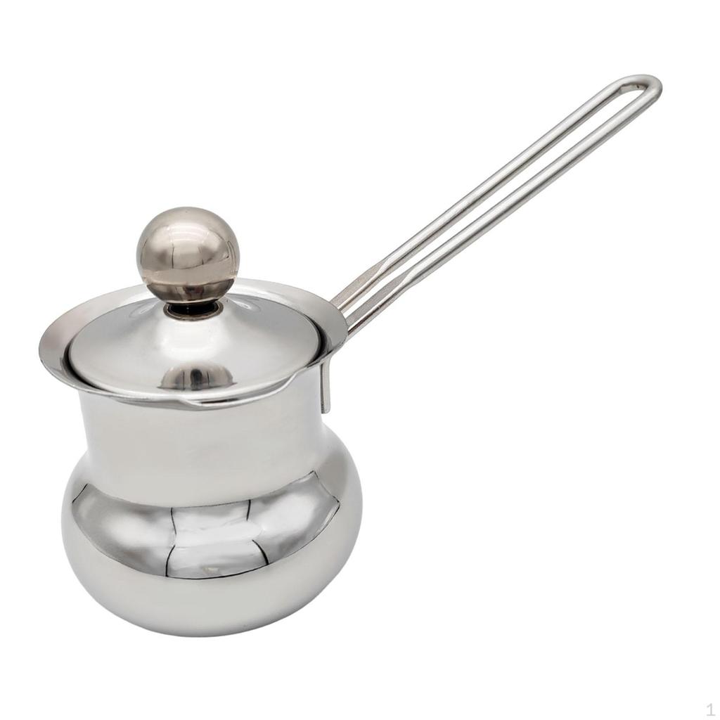 Cafetière Bouilloire Faire du Thé Polyvalente Prise Confortable Moussage de Lait avec Bec Théière