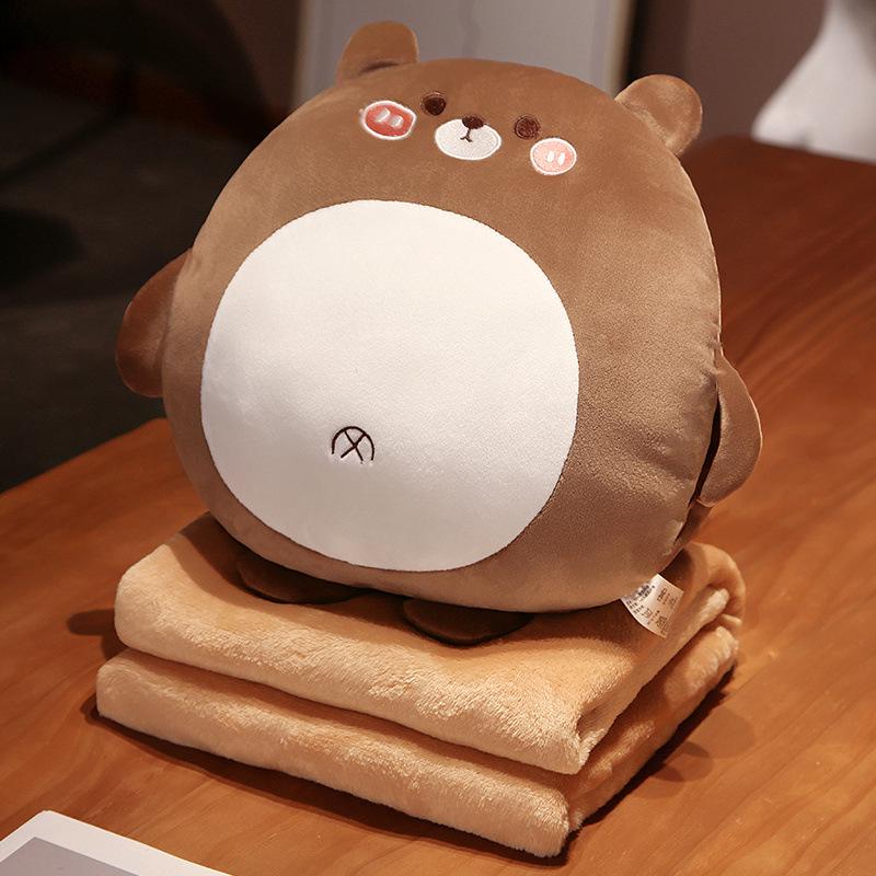 

Подушка-одеяло с изображением автомобиля 3 в 1: Подушка и одеяло двойного назначения с кондиционером, идеально подходит для сна в офисе Cushion (Blanket 1m x 1.7m)