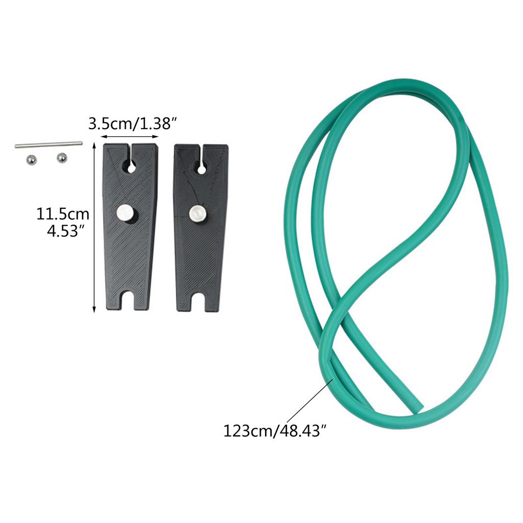 Archerys Trainer Puller Grip Exerciser Training Elastic Rope Archerys Bow Hunting Shooting Practice Postures Train Band