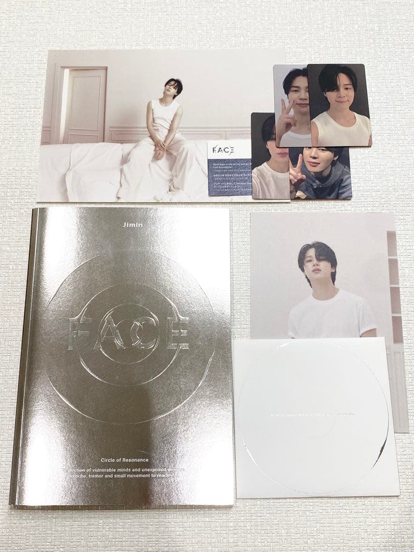 

[USED] Jimin FACE CD with photo card