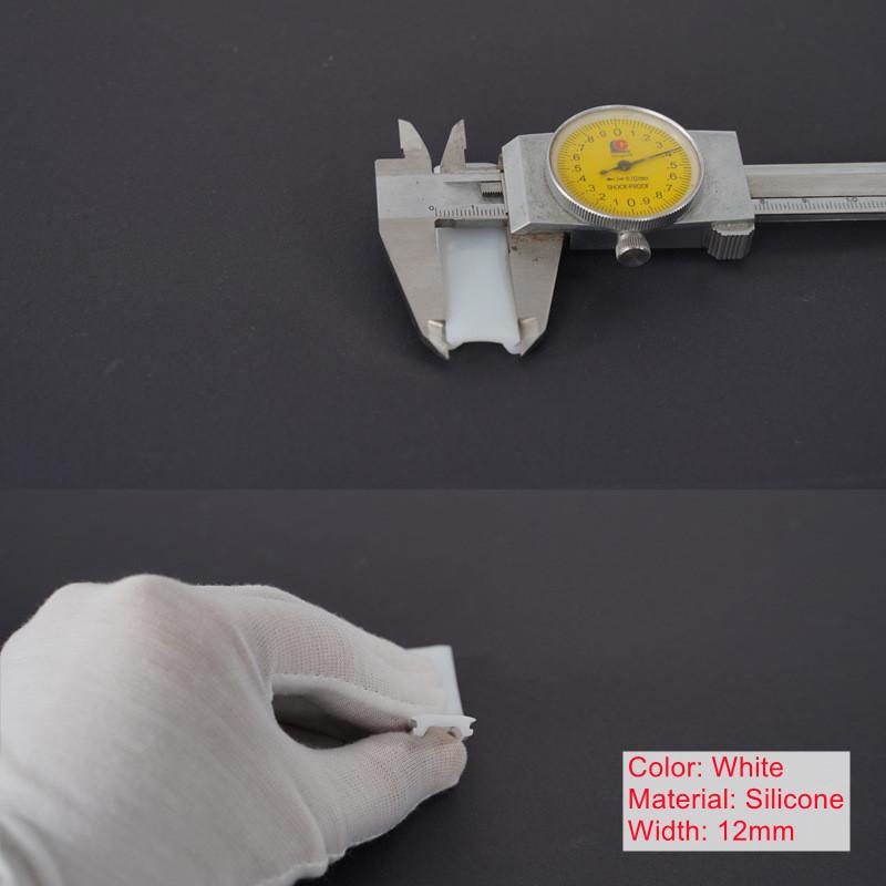 Led Aluminum Profile Silicone Flexible Pc Lampshade Milky White Cover for Cabinet Hard Bar Light Wall Decor Diy Linear Lamps